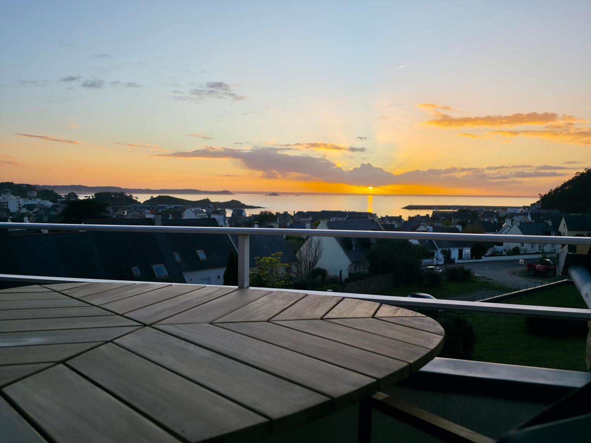Appartement Bretagne Vue Mer Exceptionnelle Sur Les Hauts D'Erquy Au Calme ! Et Au Pied Du Gr34 Exteriér fotografie